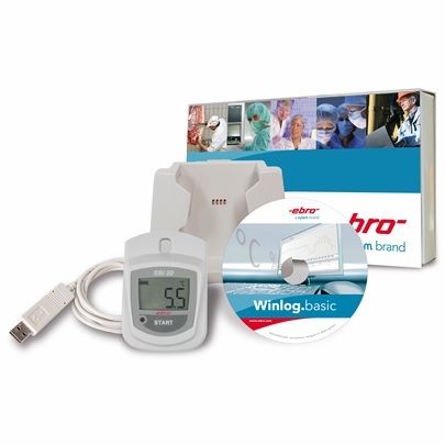 Zestaw rejestratora temperatury EBI 20-T1