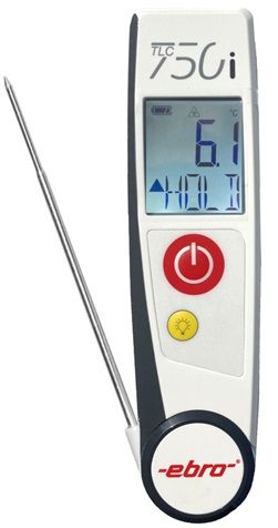 Składany termometr z podwójną podczerwienią TLC 750i-V2