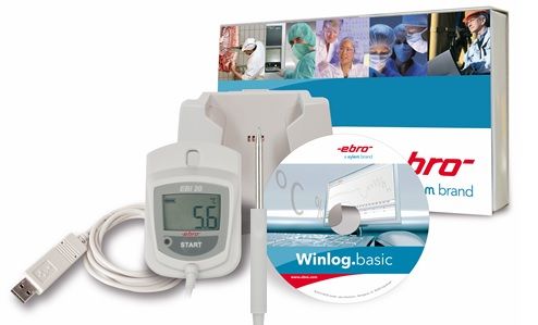 Zestaw rejestratora temperatury EBI 20-TE1